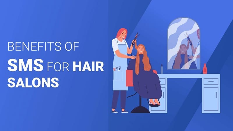 تبلیغات سالن آرایشگاه زنانه 