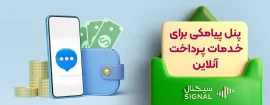 پنل پیامکی برای خدمات پرداخت آنلاین