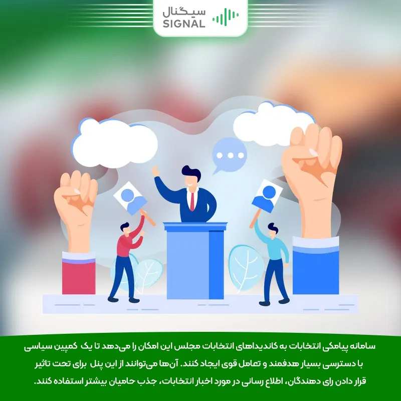پنل پیامکی ویژه انتخابات شورای اسلامی