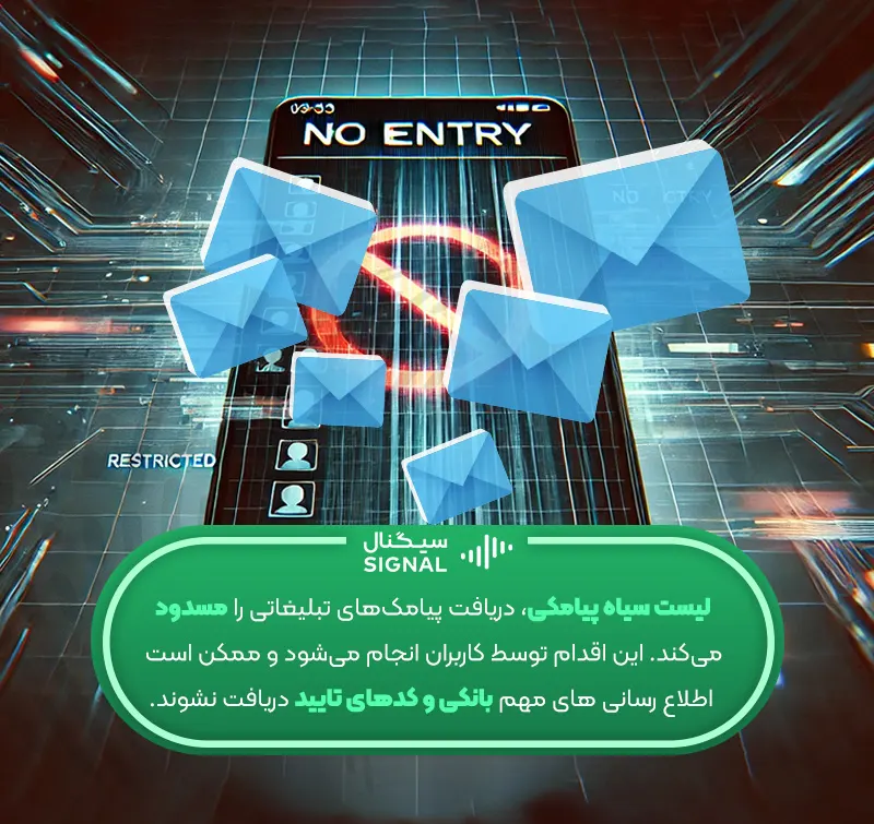 لیست سیاه پیامکی چیست؟