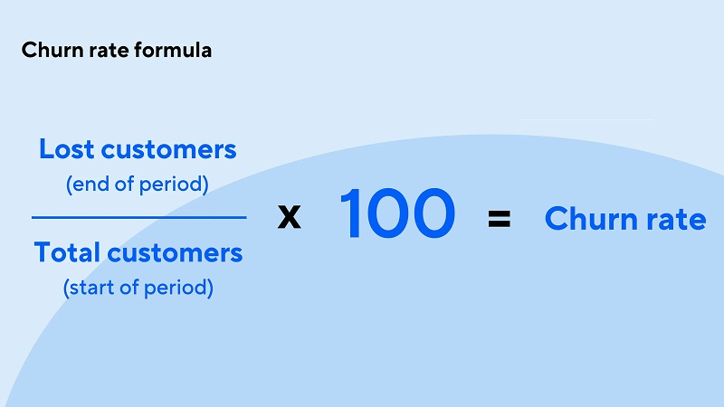 فرمول محاسبه churn rate