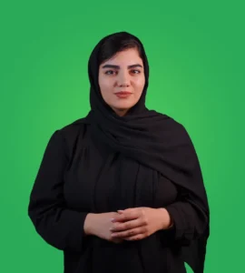 عکس زهرا سلطانی، عضو تیم سیگنال